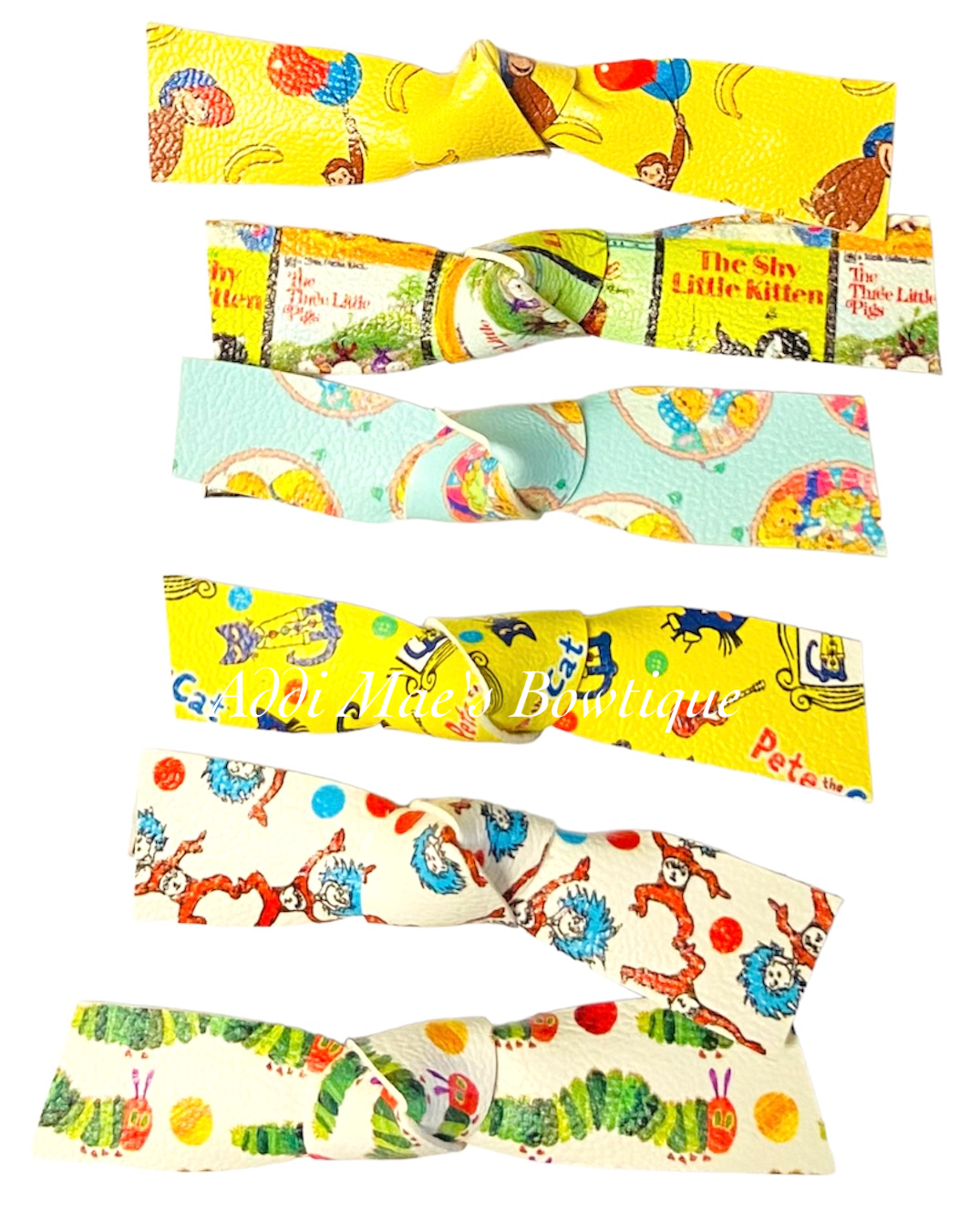 Children’s Books Knotted Alligator Clip Set