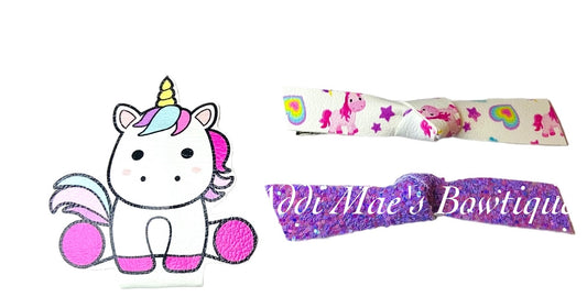 Rainbow Unicorn SnapClip
