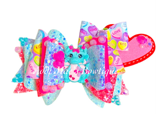 Dragon Candy Talking Hearts Valentines Love Bow