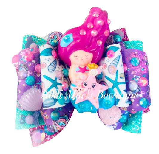 Mermaid Squishy Bow