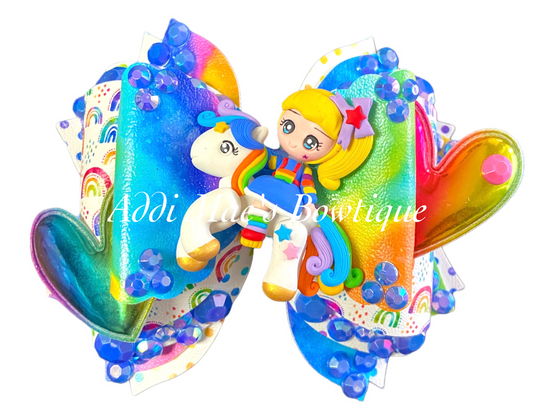 Rainbow Girl Rainbow Bow