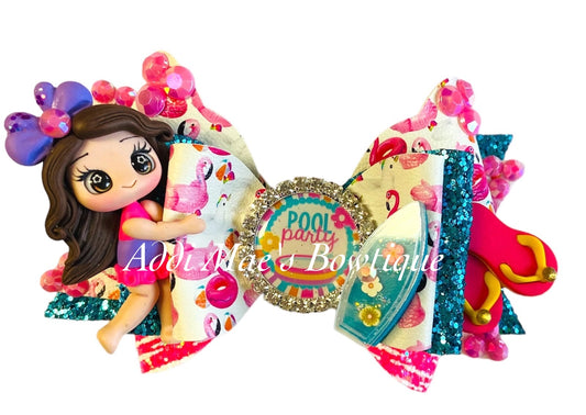 Pool Party Pool Floaties Bow