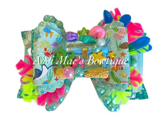 Mermaid Treasure Chest Ocean Animals