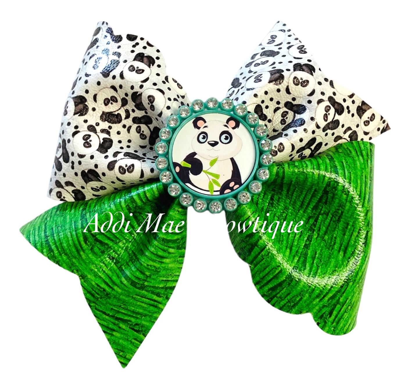 Panda Bear Bamboo Bow